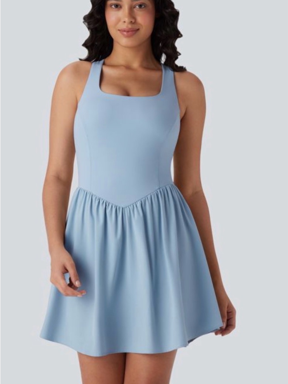 NWT Halara Breezeful™ Corset 2-in-1 Pocket Mini Quick Dry Dress